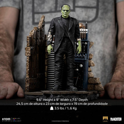 Iron Studios Universal Monsters Deluxe Art Scale Statue 1/10 Frankenstein Monster 24 cm by LAB7 Malta