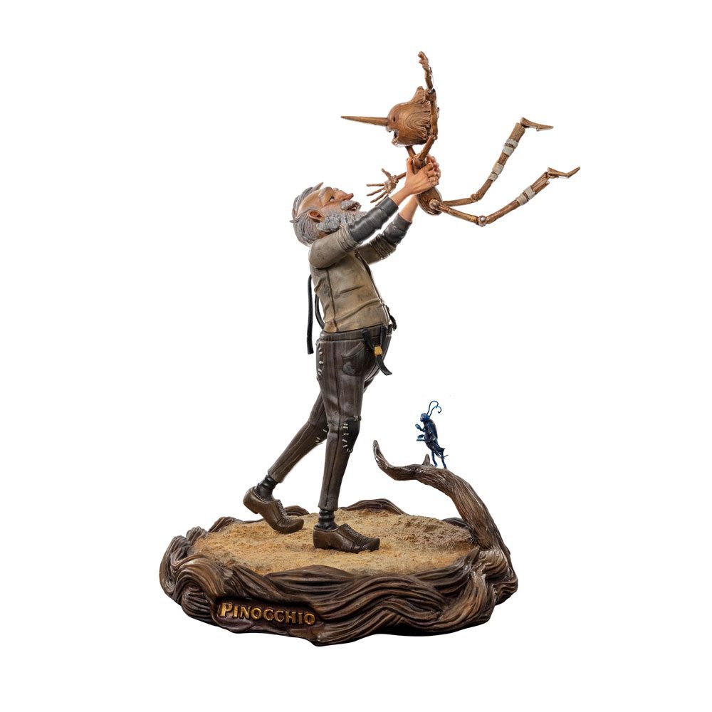 Iron Studios Pinocchio Art Scale Statue 1/10 Gepeto & Pinocchio 23 cm by LAB7 Malta