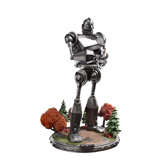 Iron Studios The Iron Giant Demi Art Scale Statue 1/20 Iron Giant & Hogarth Hughes 60 cm by LAB7 Malta