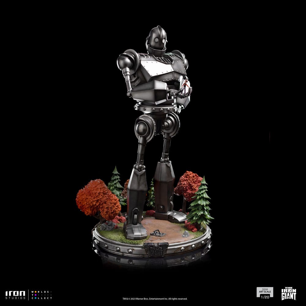 Iron Studios The Iron Giant Demi Art Scale Statue 1/20 Iron Giant & Hogarth Hughes 60 cm by LAB7 Malta