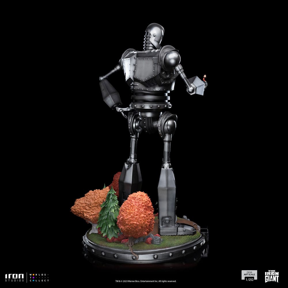 Iron Studios The Iron Giant Demi Art Scale Statue 1/20 Iron Giant & Hogarth Hughes 60 cm by LAB7 Malta