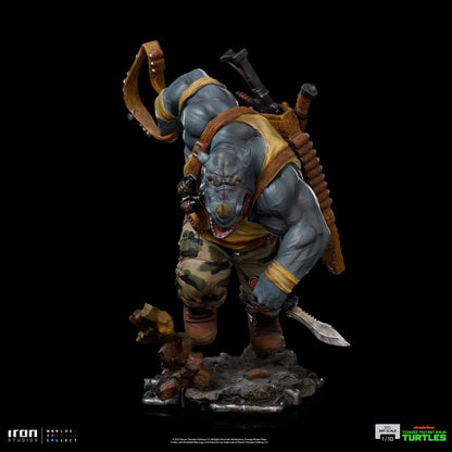 Iron Studios Teenage Mutant Ninja Turtles BDS Art Scale Statue 1/10 Rocksteady 24 cm by LAB7 Malta