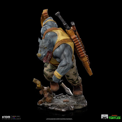 Iron Studios Teenage Mutant Ninja Turtles BDS Art Scale Statue 1/10 Rocksteady 24 cm by LAB7 Malta