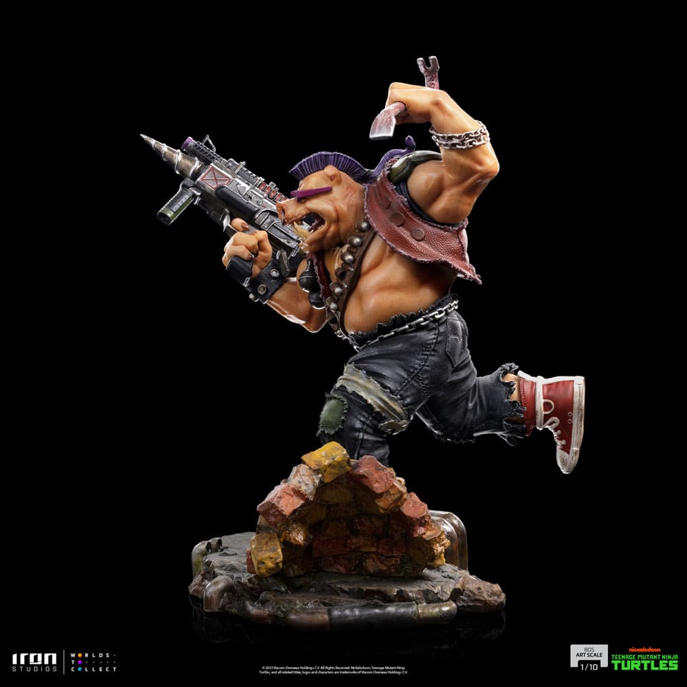 Iron Studios Teenage Mutant Ninja Turtles BDS Art Scale Statue 1/10 Bebop 23 cm by LAB7 Malta