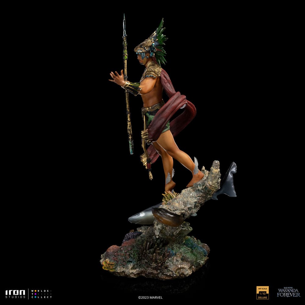 Iron Studios Black Panther: Wakanda Forever Deluxe Art Scale Statue 1/10 King Namor 27 cm by LAB7 Malta