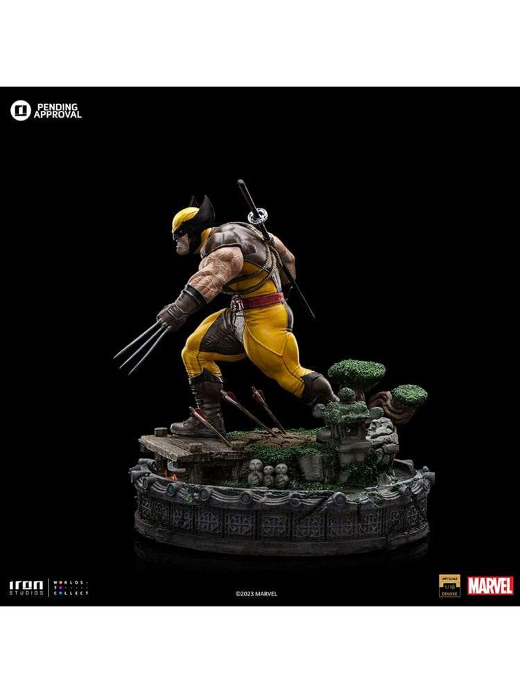 Iron Studios Marvel Art Scale Deluxe Statue 1/10 Wolverine Unleashed 20 cm by LAB7 Malta