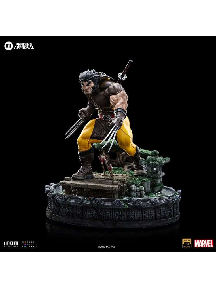 Iron Studios Marvel Art Scale Deluxe Statue 1/10 Wolverine Unleashed 20 cm by LAB7 Malta