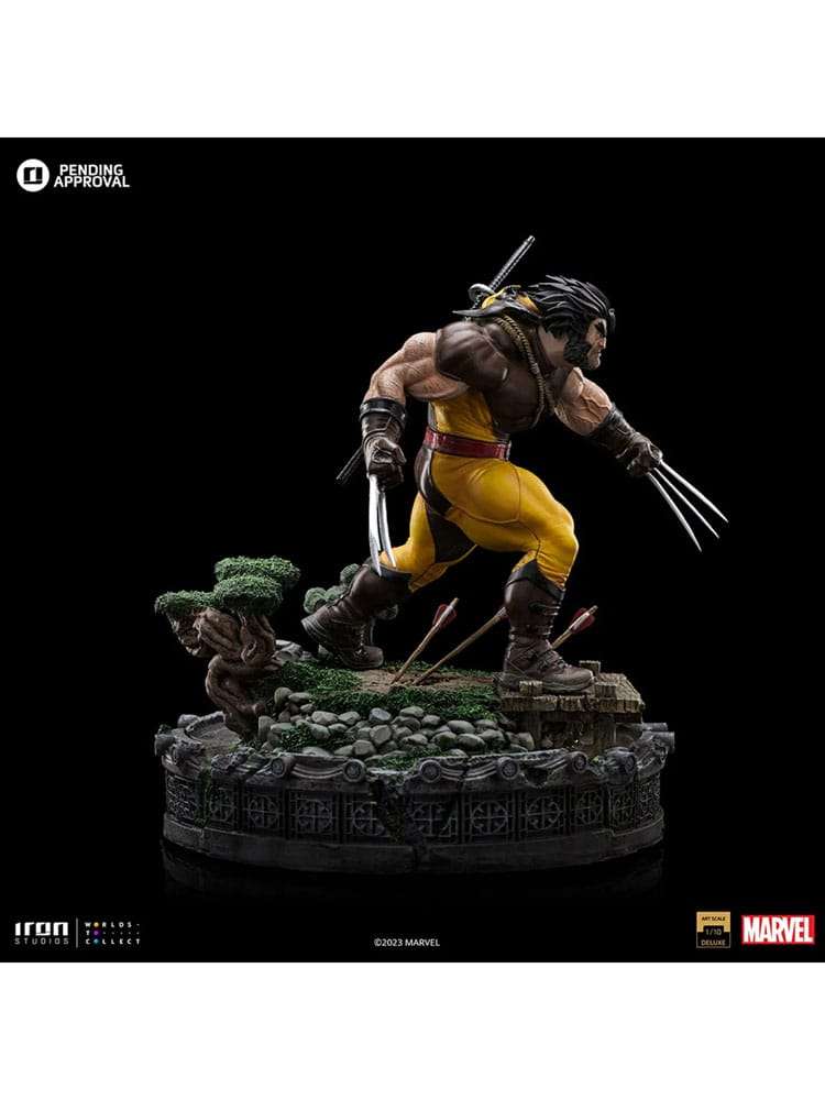 Iron Studios Marvel Art Scale Deluxe Statue 1/10 Wolverine Unleashed 20 cm by LAB7 Malta