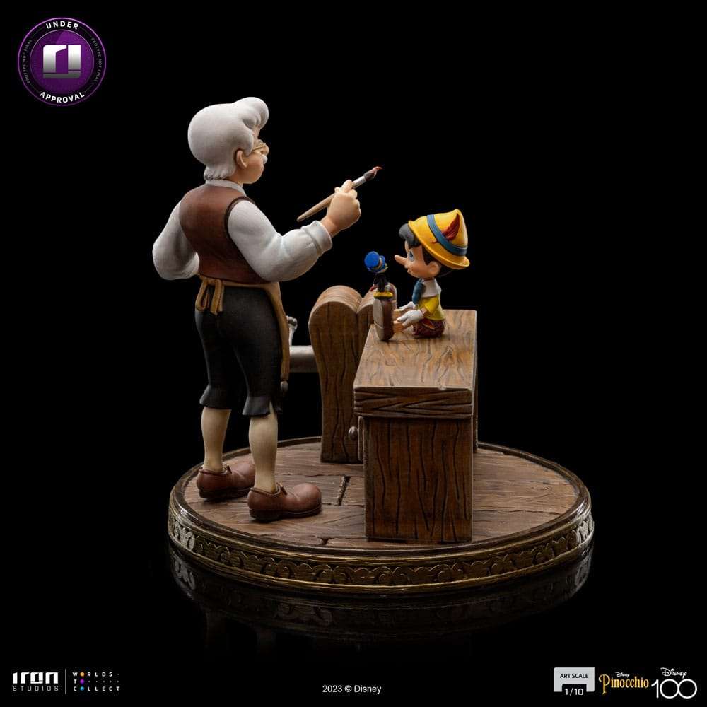 Iron Studios Disney Art Scale Statue 1/10 Pinocchio 16 cm by LAB7 Malta