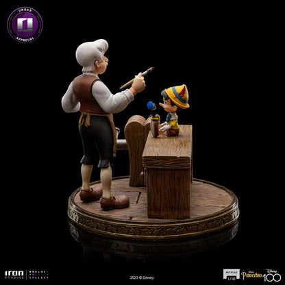 Iron Studios Disney Art Scale Statue 1/10 Pinocchio 16 cm by LAB7 Malta