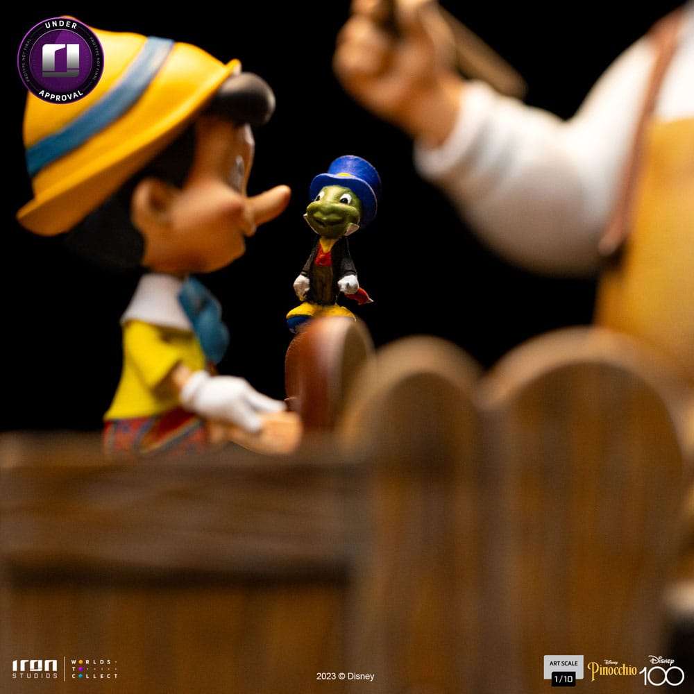 Iron Studios Disney Art Scale Statue 1/10 Pinocchio 16 cm by LAB7 Malta