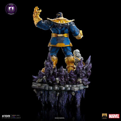 Iron Studios Marvel Deluxe BDS Art Scale Statue 1/10 Thanos Infinity Gaunlet Diorama 42 cm by LAB7 Malta