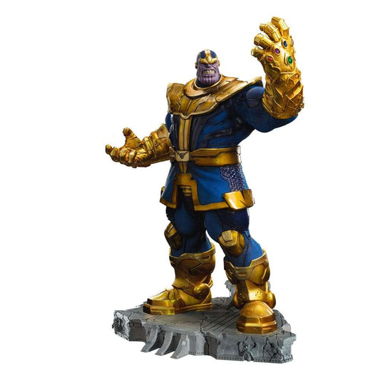 Iron Studios Marvel BDS Art Scale Statue 1/10 Thanos Infinity Gaunlet Diorama 30 cm by LAB7 Malta