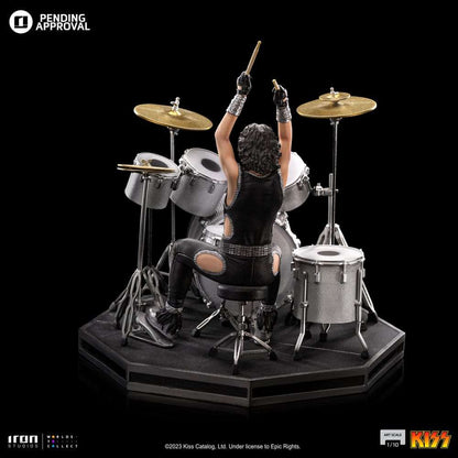 Iron Studios Kiss Art Scale Statue 1/10 Peter Criss Limited Edition 22 cm by LAB7 Malta