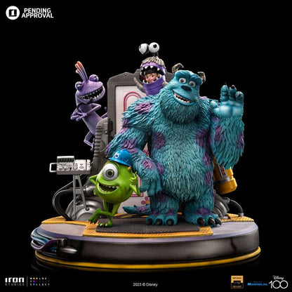 Iron Studios Monsters, Inc. Deluxe Art Scale Statue 1/10 James P. Sullivan, Mike Wazowski 30 cm by LAB7 Malta