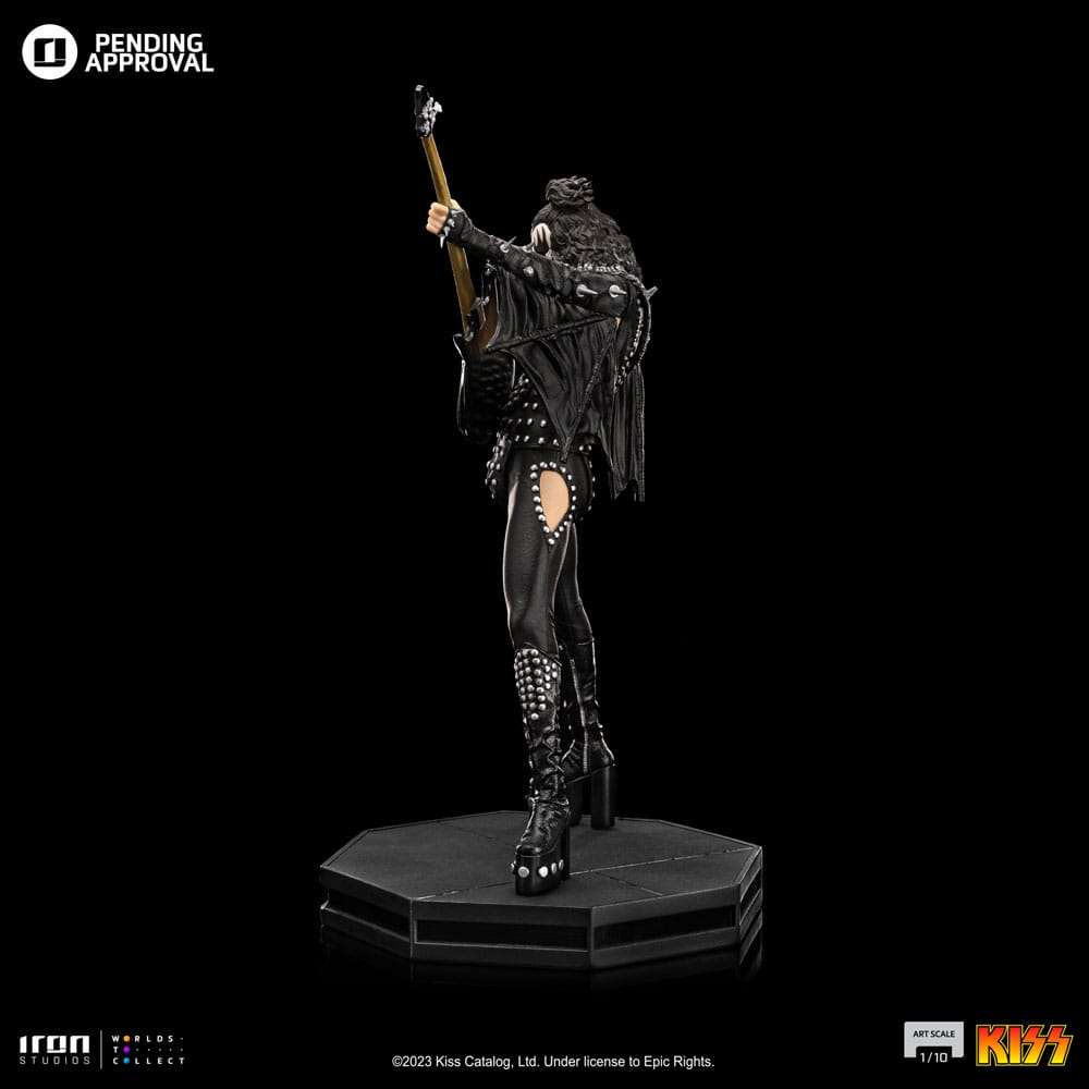 Iron Studios Kiss Art Scale Statue 1/10 Gene Simons Limited Edition 26 cm by LAB7 Malta