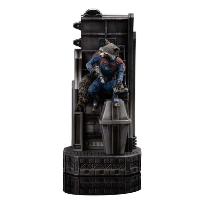 Iron Studios Marvel Scale Statue 1/10 Guardians of the Galaxy Vol. 3 Rocket Racoon 20 cm by LAB7 Malta