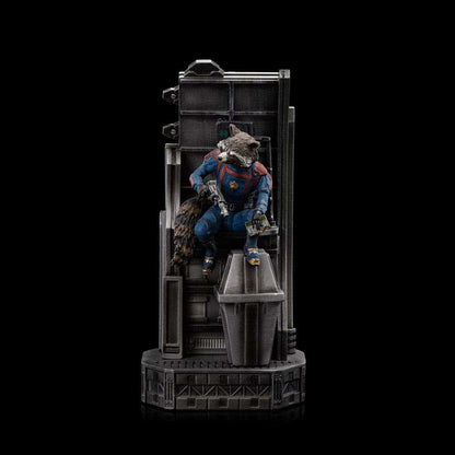 Iron Studios Marvel Scale Statue 1/10 Guardians of the Galaxy Vol. 3 Rocket Racoon 20 cm by LAB7 Malta