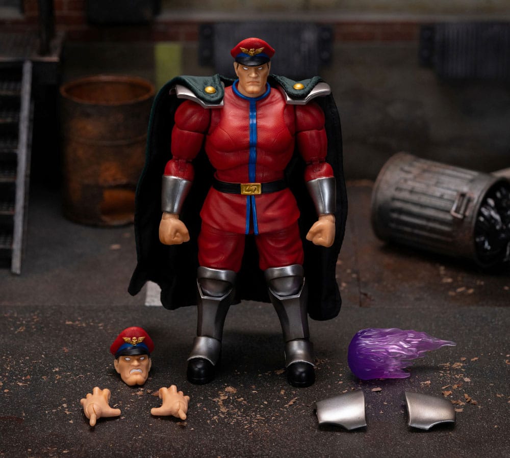 Jada Street Fighter M. Bison Action Figure Ultra Street Fighter II 1/12 Scale