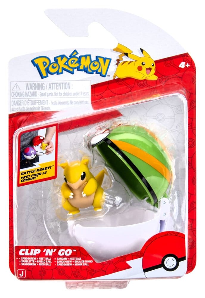 Jazwares Pokémon Clip 'n' Go Poké Balls Series 22 Minifigure Assortment