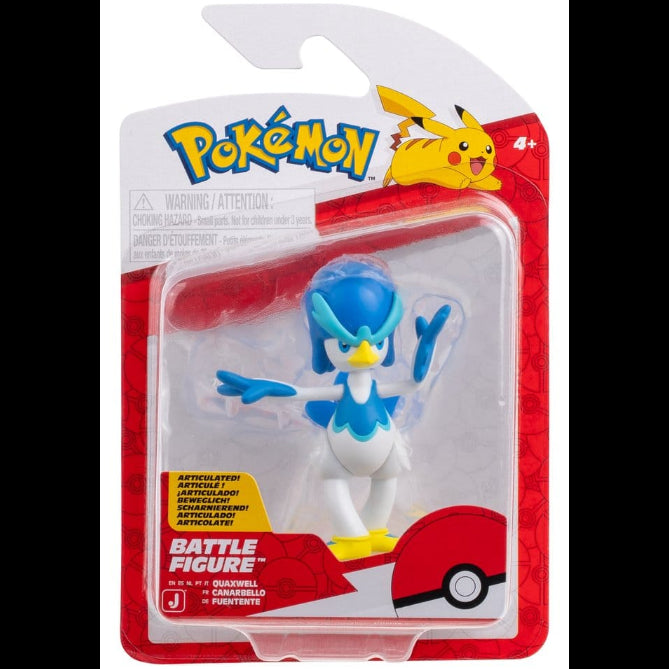 Jazwares Pokémon Battle Figure Wave 21 Quaxwell Action Figure