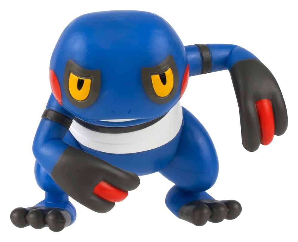 Jazwares Pokémon Battle Figure 3-Pack Mimikyu, Porygon & Croagunk
