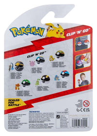 Jazwares Pokémon Clip 'n' Go Charmander & Friend Ball Action Figure Set