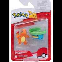 Jazwares Pokémon Battle Figure 2-Pack Lotad & Charmander