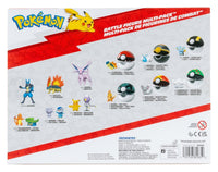 Jazwares Pokémon Battle Figure 6-Pack Pikachu, Snivy, Sandshrew, Ninjask, Tepig & Oshawott