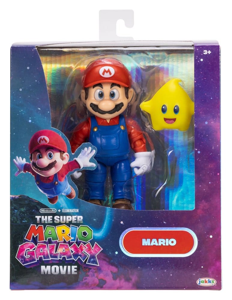 Jakks Pacific The Super Mario Galaxy Movie Mario 13cm Action Figure