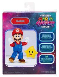 Jakks Pacific The Super Mario Galaxy Movie Mario 13cm Action Figure
