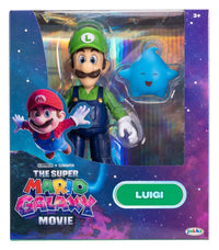 Jakks Pacific The Super Mario Galaxy Movie Luigi 13cm Action Figure
