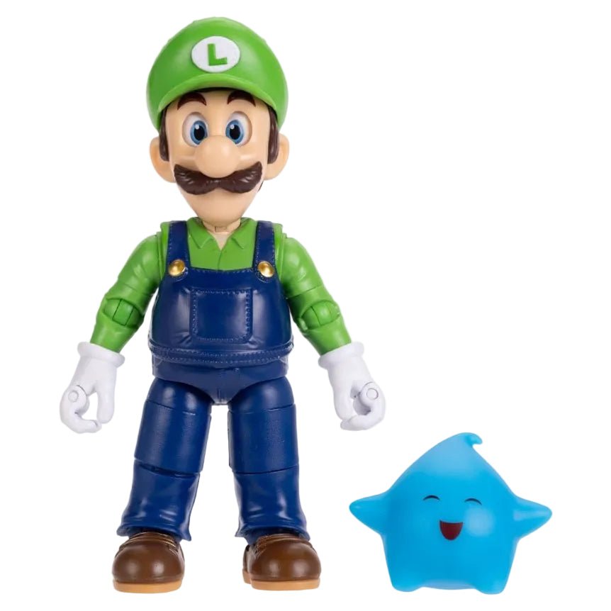 Jakks Pacific The Super Mario Galaxy Movie Luigi 13cm Action Figure