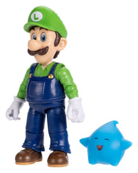 Jakks Pacific The Super Mario Galaxy Movie Luigi 13cm Action Figure