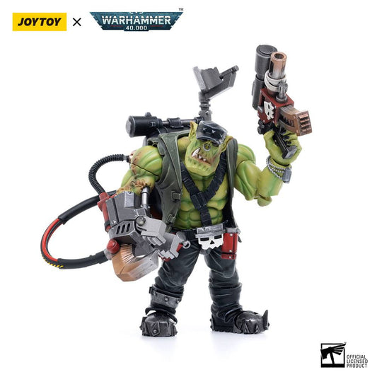 Warhammer 40k Action Figure 1/18 Ork Kommandos Nob Nazbog 13 cm