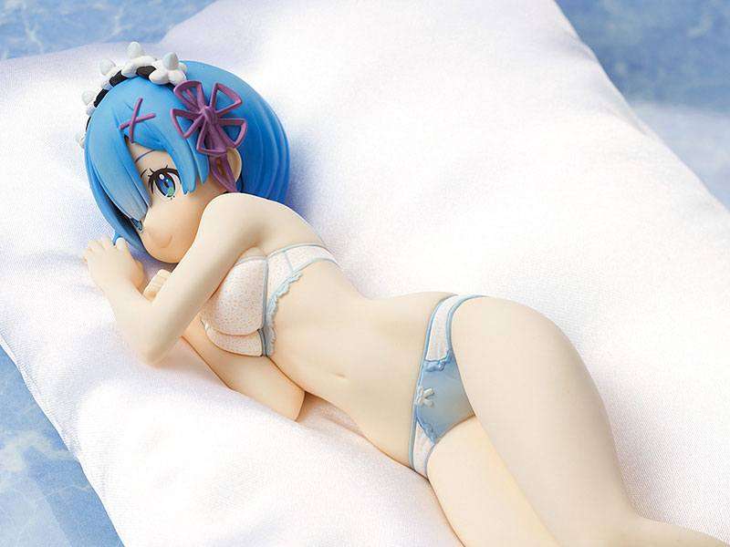 Re:ZERO -Starting Life in Another World- PVC Statue 1/7 Rem Sleep Sharing Blue Lingerie Ver. 23 cm by LAB7 Malta