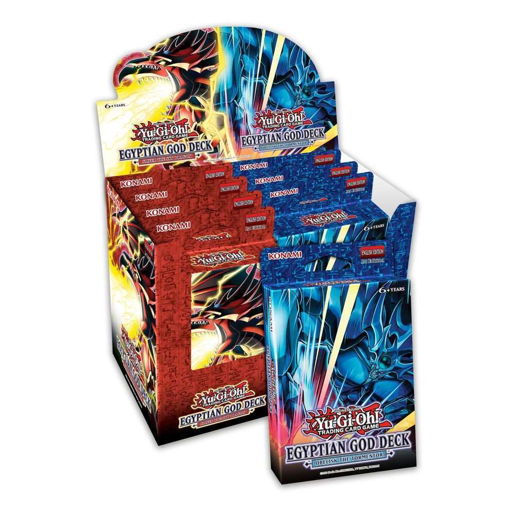 Yu-Gi-Oh! Structure Deck Egyptian God Deck: Obelisk/Slifer Display (8) by LAB7 Malta