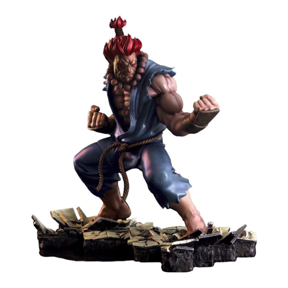 Kinetiquettes Street Fighter Diorama Akuma Raging Demon 45 cm by LAB7 Malta