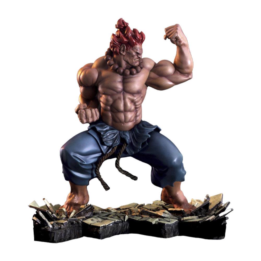 Kinetiquettes Street Fighter Diorama Akuma EX Alpha 45 cm by LAB7 Malta