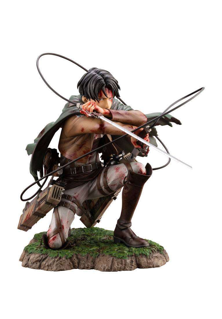 Kotobukiya Attack on Titan ARTFXJ Statue 1/7 Levi Fortitude Ver. 17 cm by LAB7 Malta