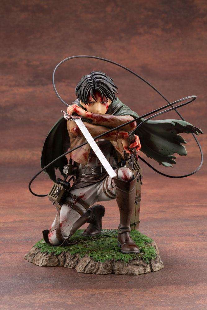 Kotobukiya Attack on Titan ARTFXJ Statue 1/7 Levi Fortitude Ver. 17 cm by LAB7 Malta