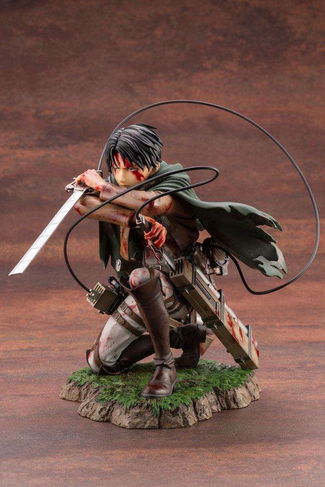 Kotobukiya Attack on Titan ARTFXJ Statue 1/7 Levi Fortitude Ver. 17 cm by LAB7 Malta