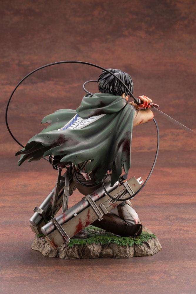 Kotobukiya Attack on Titan ARTFXJ Statue 1/7 Levi Fortitude Ver. 17 cm by LAB7 Malta