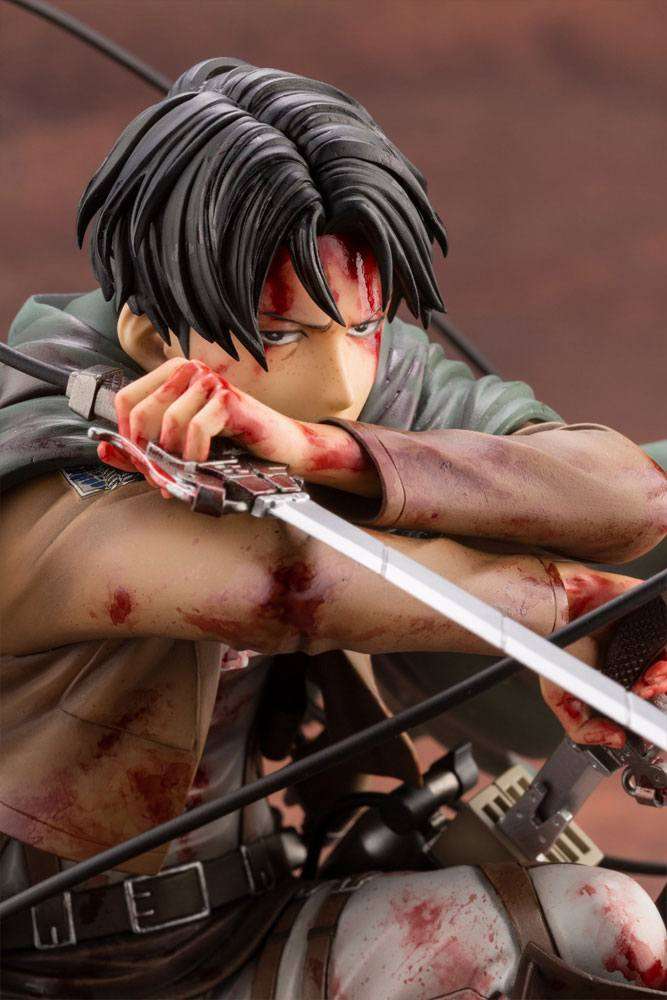 Kotobukiya Attack on Titan ARTFXJ Statue 1/7 Levi Fortitude Ver. 17 cm by LAB7 Malta