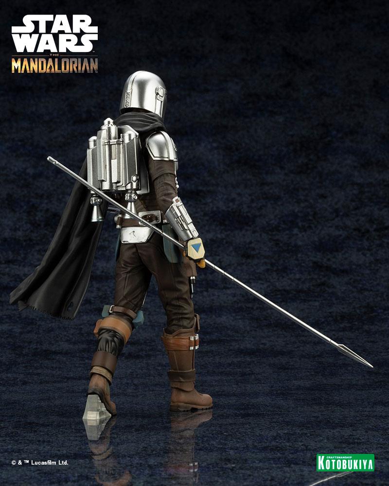 Kotobukiya Star Wars The Mandalorian ARTFX Statue 1/10 Mandalorian & Grogu with Beskar Staff 18 cm - Damaged packaging by LAB7 Malta