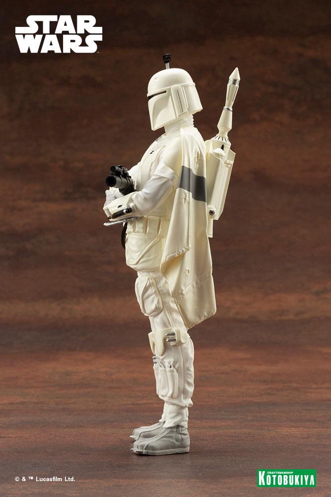 Kotobukiya Star Wars ARTFX+ PVC Statue 1/10 Boba Fett White Armor Ver. 18 cm by LAB7 Malta