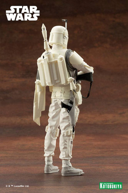 Kotobukiya Star Wars ARTFX+ PVC Statue 1/10 Boba Fett White Armor Ver. 18 cm by LAB7 Malta