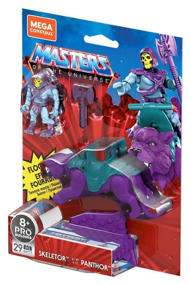 Mattel Masters of the Universe Mega Construx Probuilders Construction Set Skeletor & Panthor by LAB7 Malta