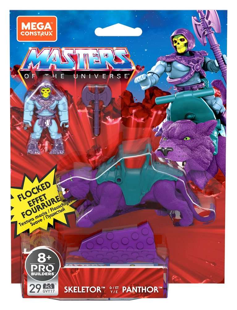 Mattel Masters of the Universe Mega Construx Probuilders Construction Set Skeletor & Panthor by LAB7 Malta