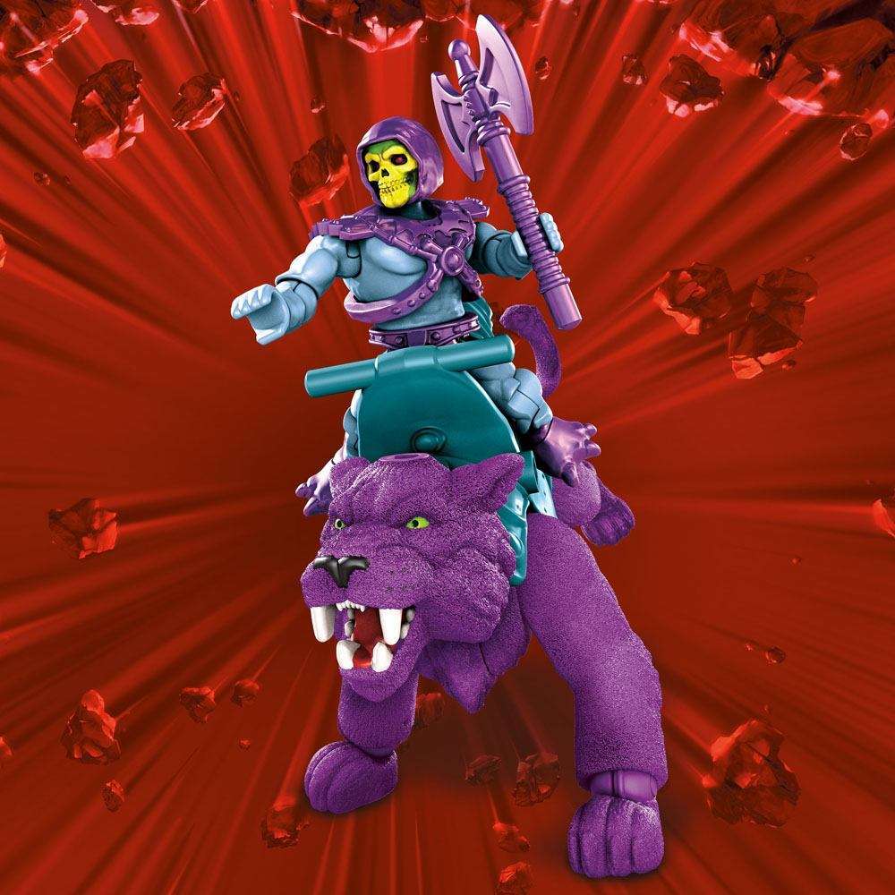 Mattel Masters of the Universe Mega Construx Probuilders Construction Set Skeletor & Panthor by LAB7 Malta